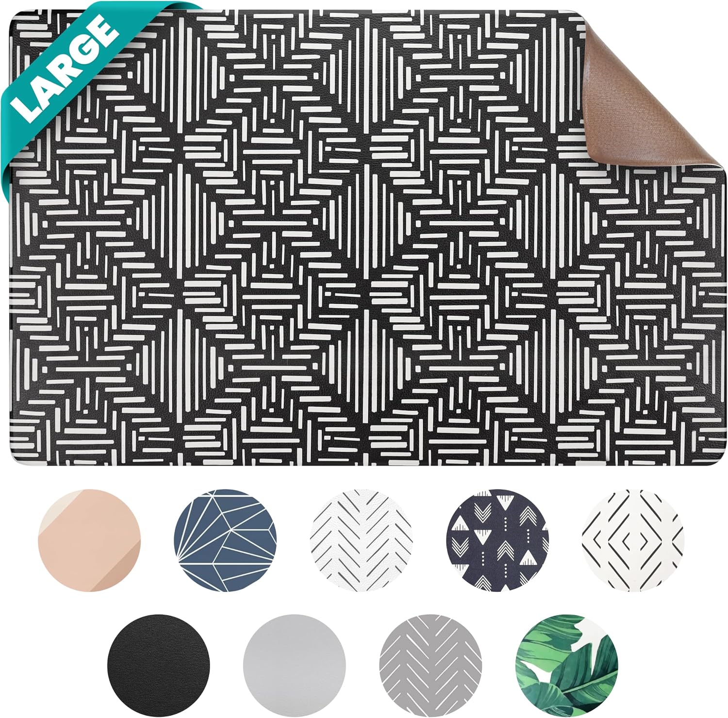 Premium Waterproof Pet Feeding Mat – Non-Slip Food & Water Bowl Mat for Dogs & Cats | Easy to Clean